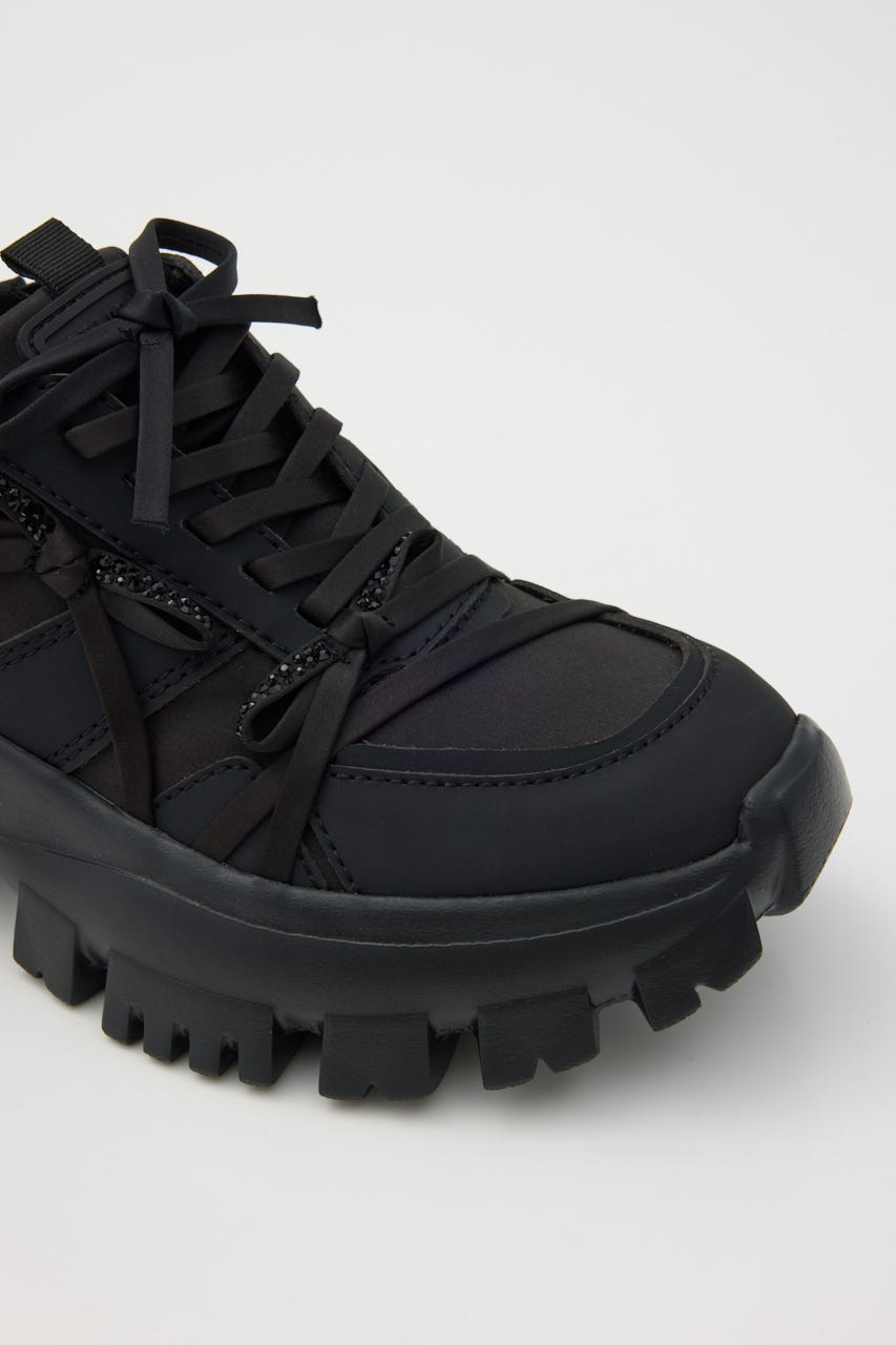 ラッピングボリュームスニーカー BLK 23.0cm