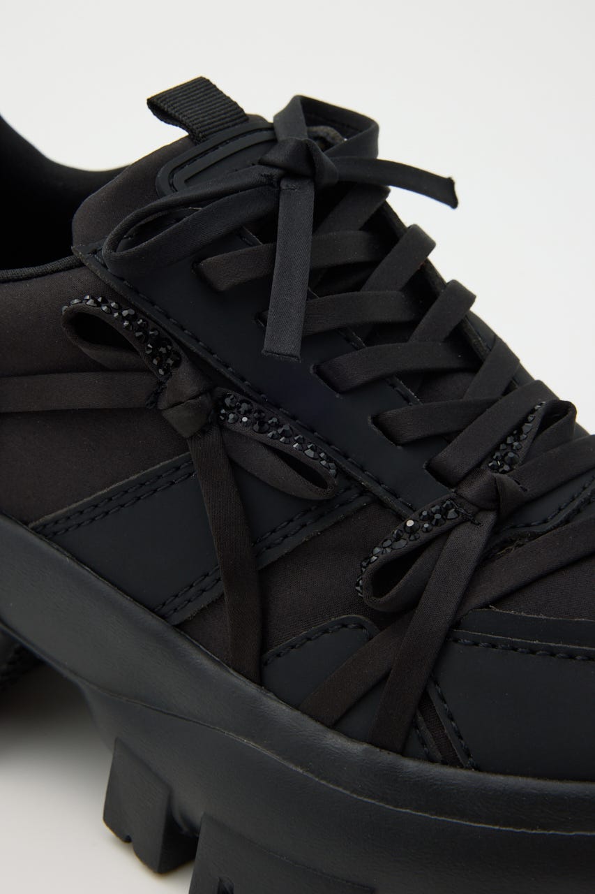 ラッピングボリュームスニーカー BLK 23.0cm