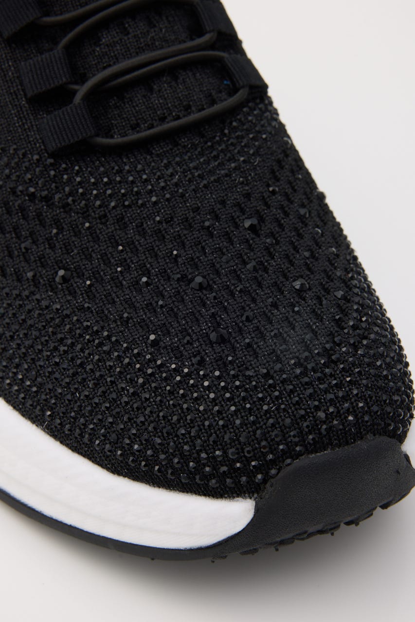 【再入荷】クリスタルカバースリッポン BLK 24.0cm
