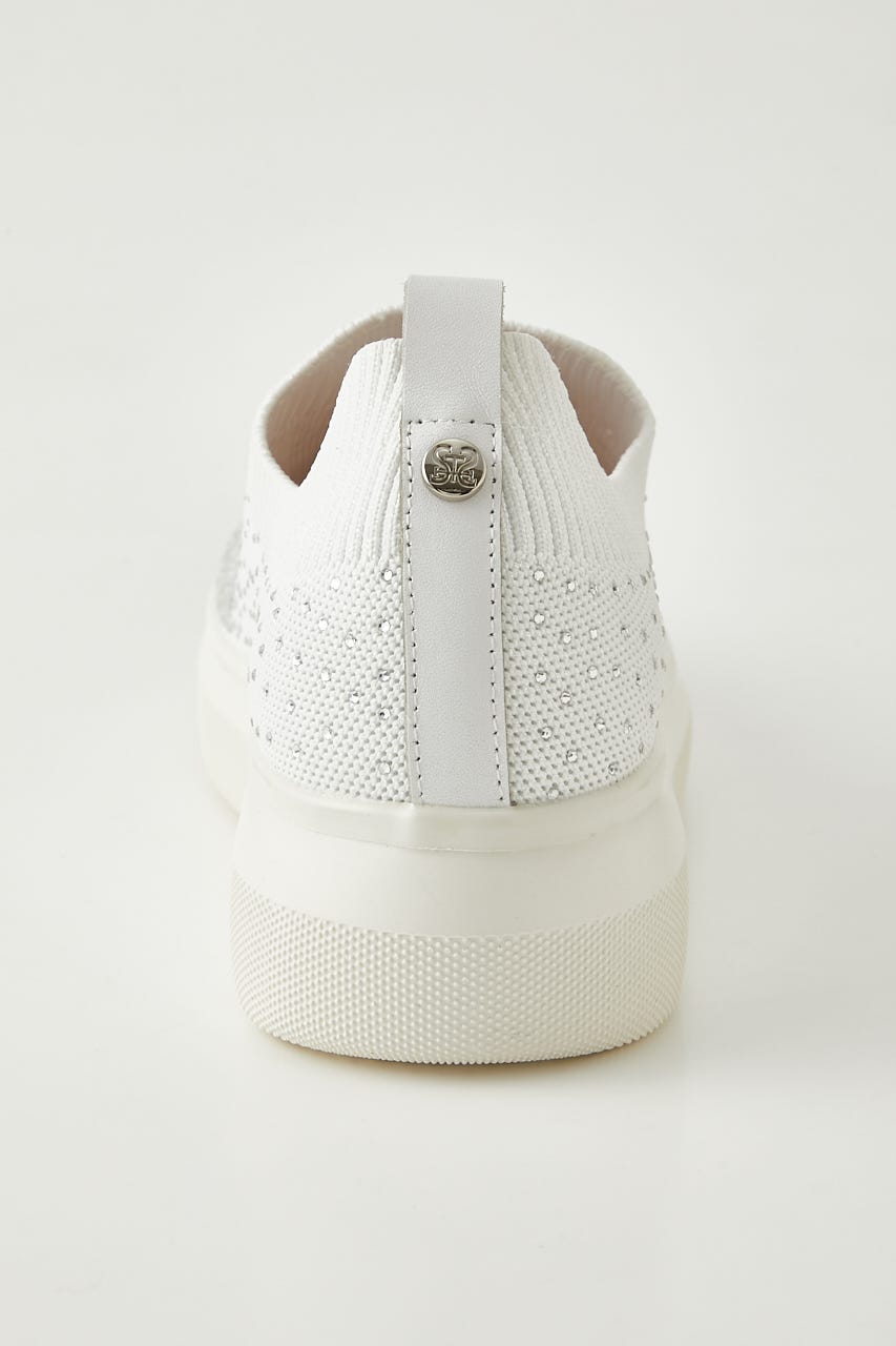 グリッターストーンスカッタースリッポン WHT 24.0cm