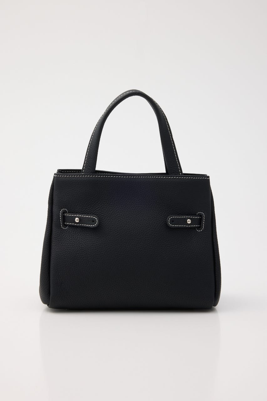 ナタリーレザーミニバッグ BLK FREE