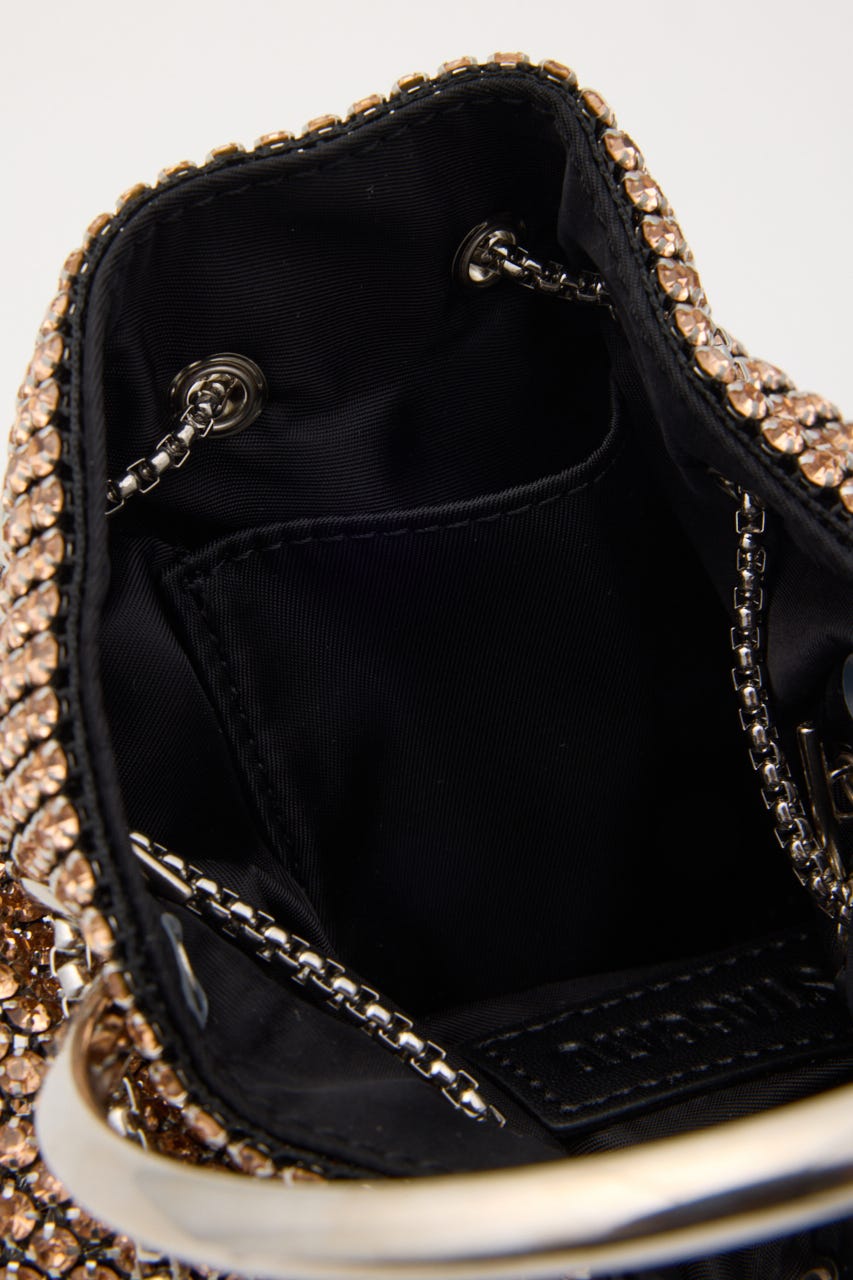 シャインワンハンドルパーティーバッグ P.GLD FREE