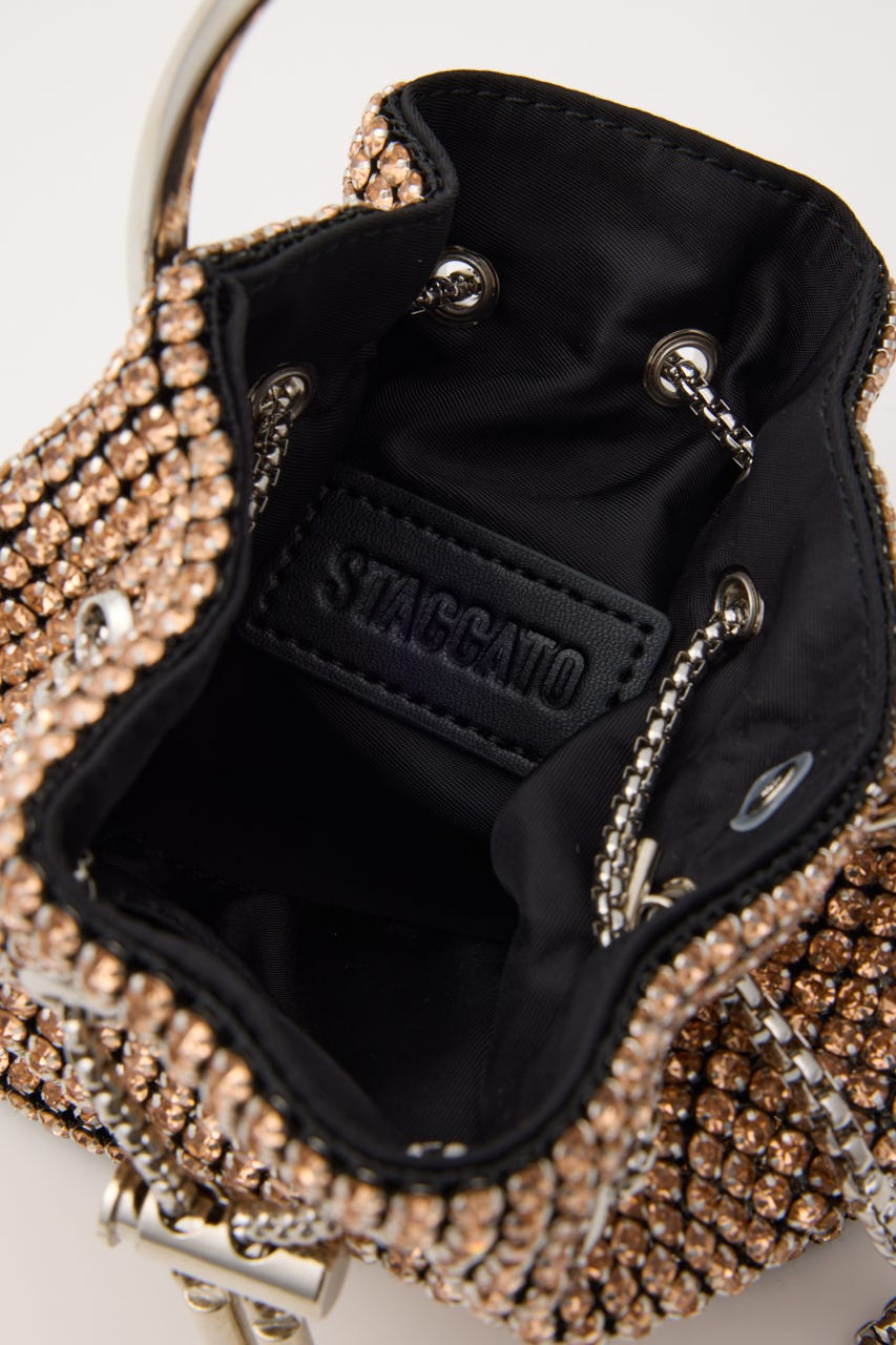 シャインワンハンドルパーティーバッグ P.GLD FREE