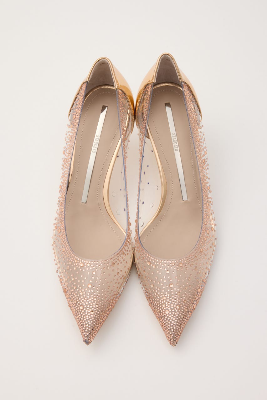 ドドルチェクリアパンプス P.GLD 24.5cm