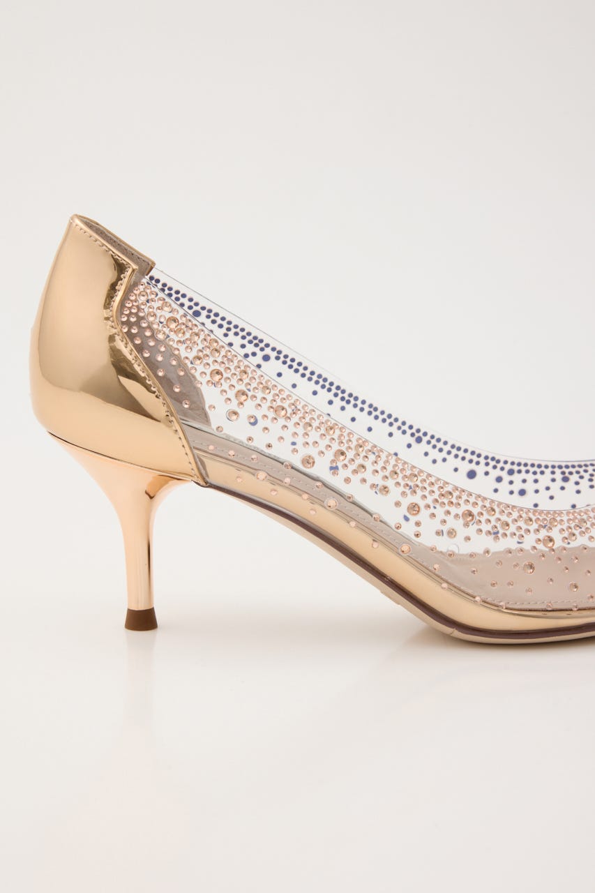 ドドルチェクリアパンプス P.GLD 24.5cm