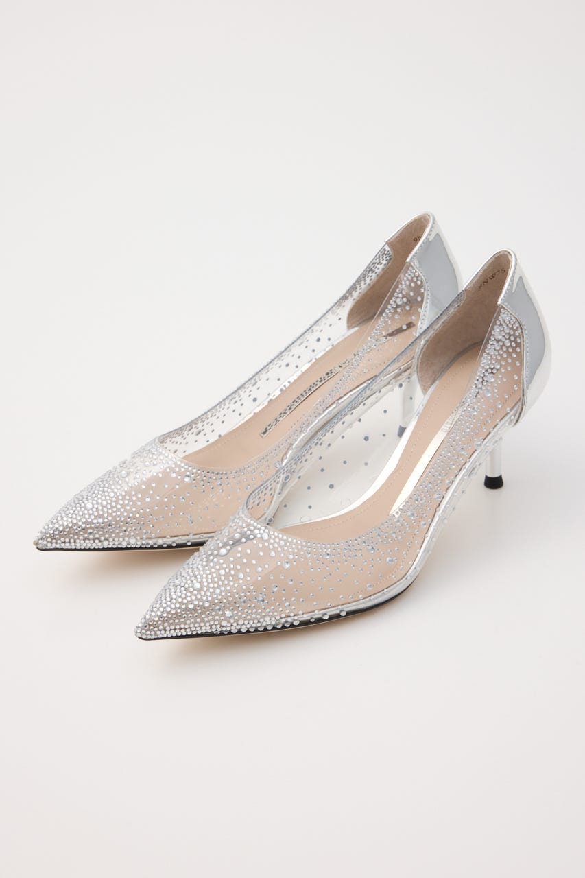 ドドルチェクリアパンプス SLV 22.5cm