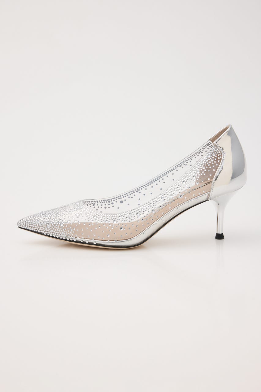 ドドルチェクリアパンプス SLV 22.5cm