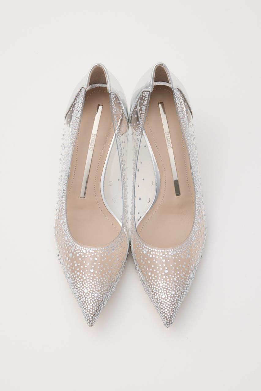 ドドルチェクリアパンプス SLV 22.5cm