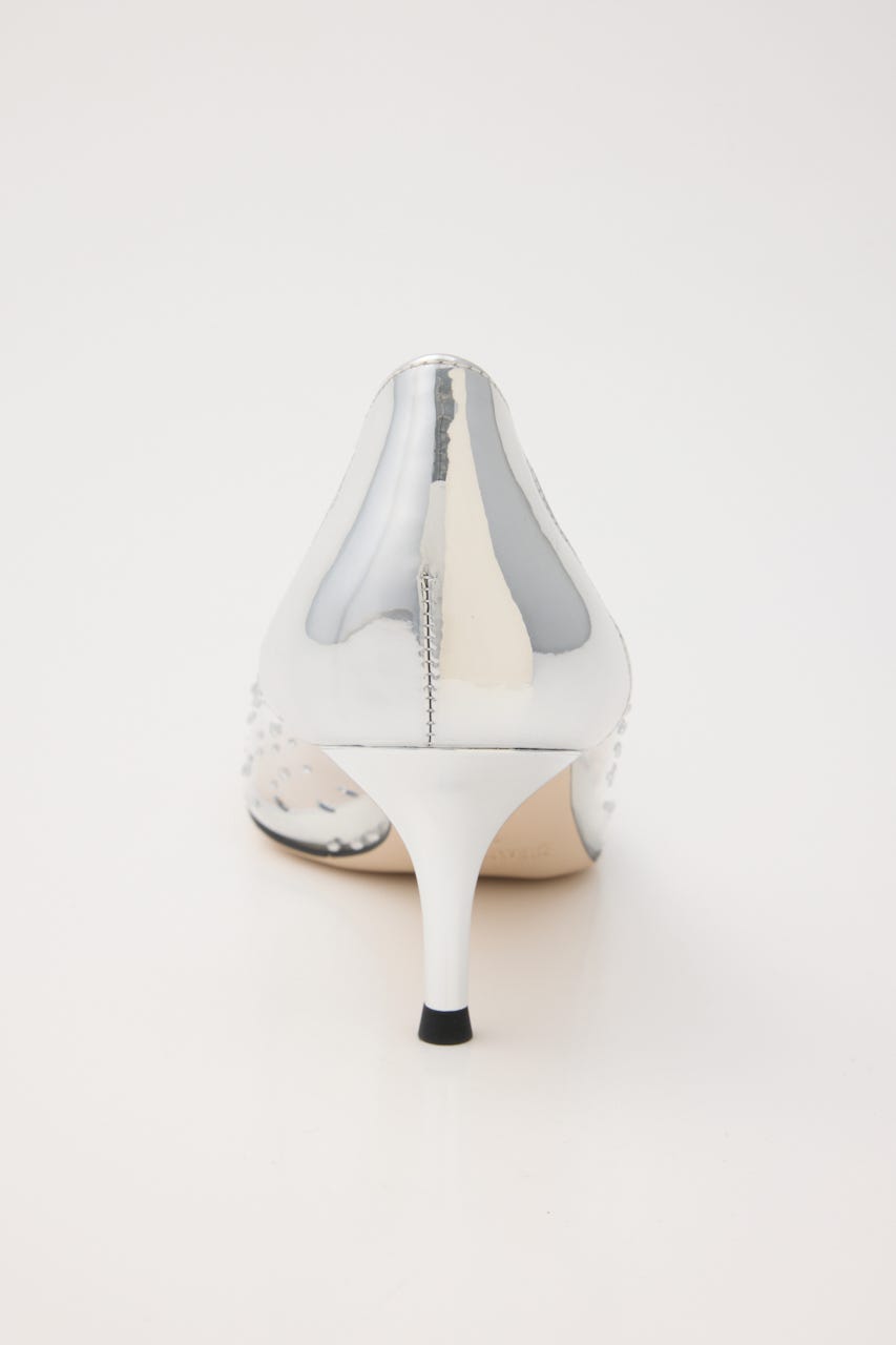 ドドルチェクリアパンプス SLV 22.5cm