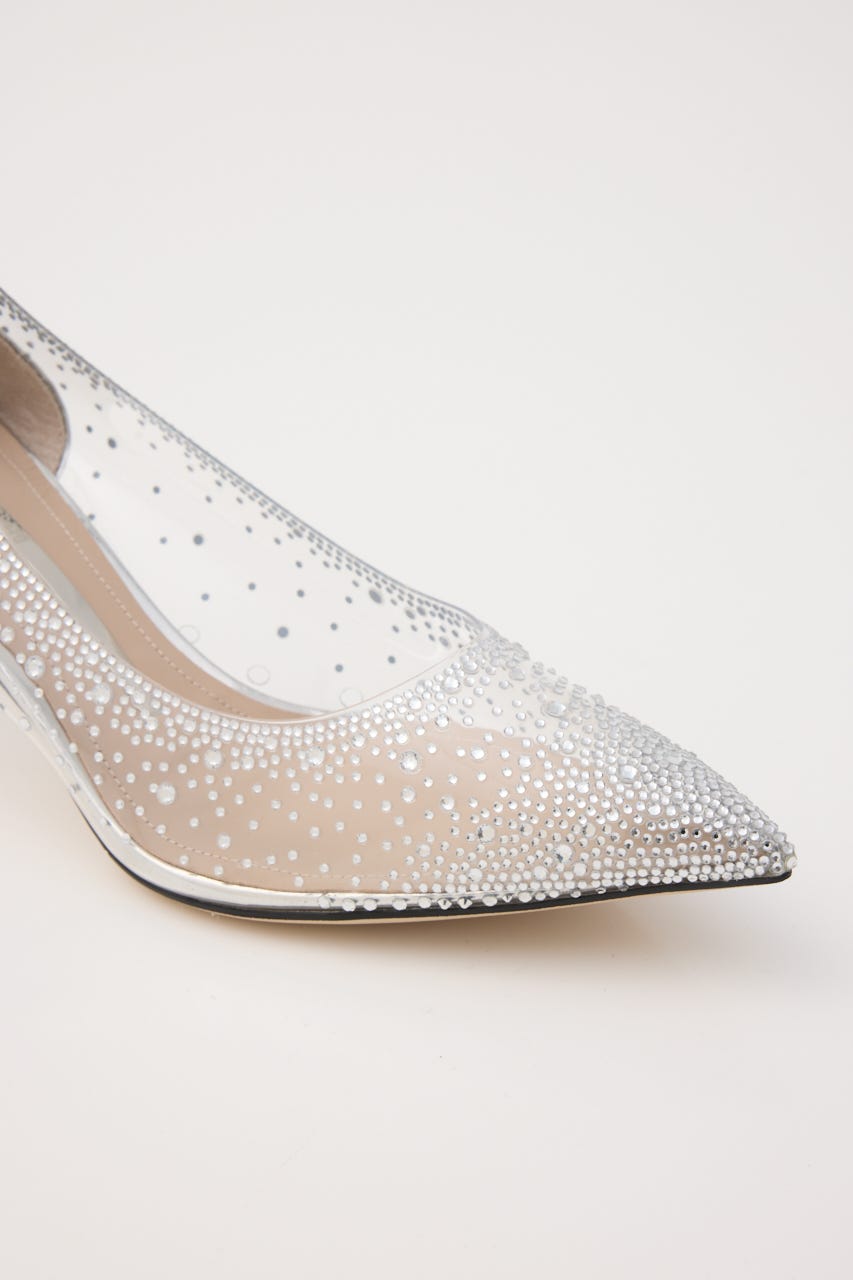 ドドルチェクリアパンプス SLV 22.5cm