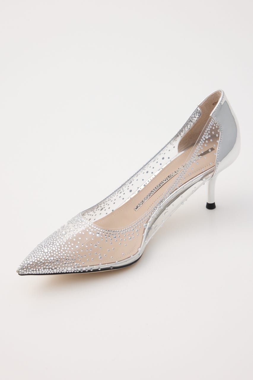 ドドルチェクリアパンプス SLV 22.5cm