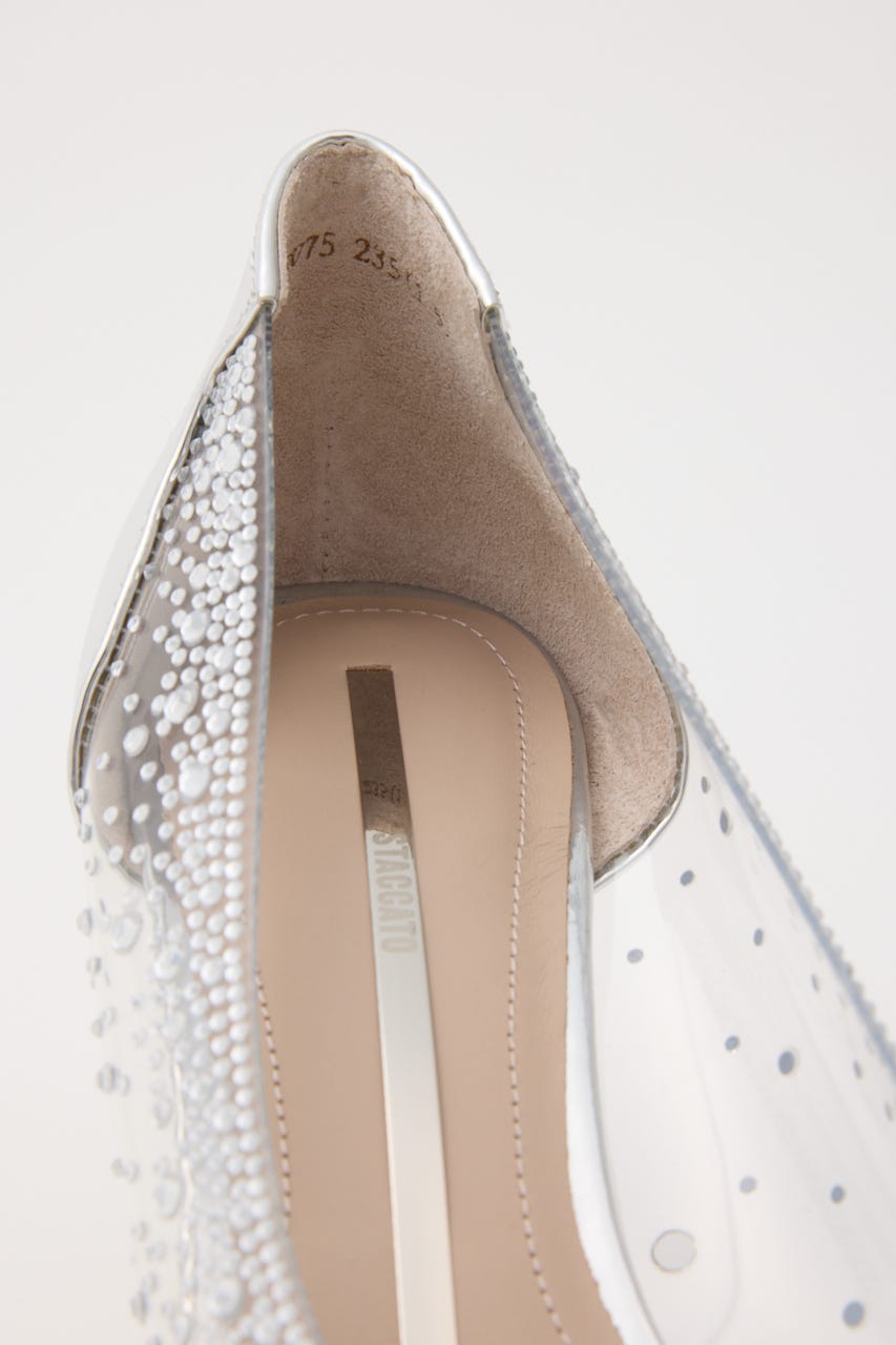 ドドルチェクリアパンプス SLV 22.5cm