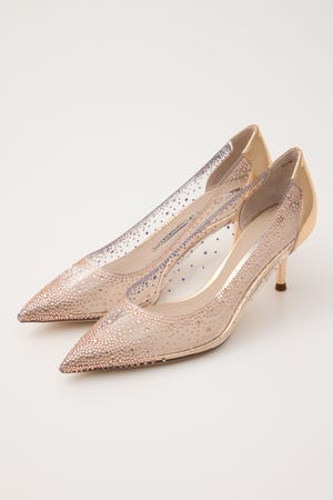 ドドルチェクリアパンプス