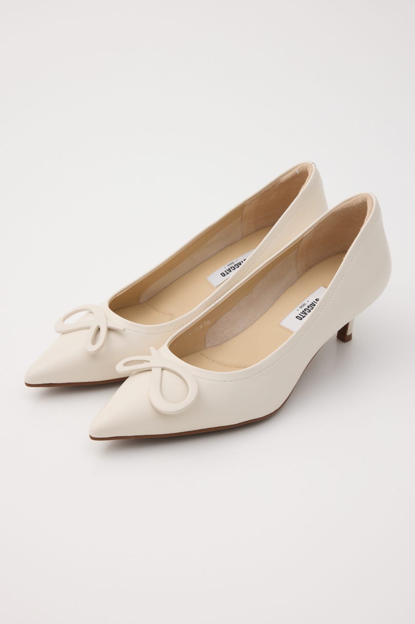 ソフティトーンパンプス WHT 22.5cm