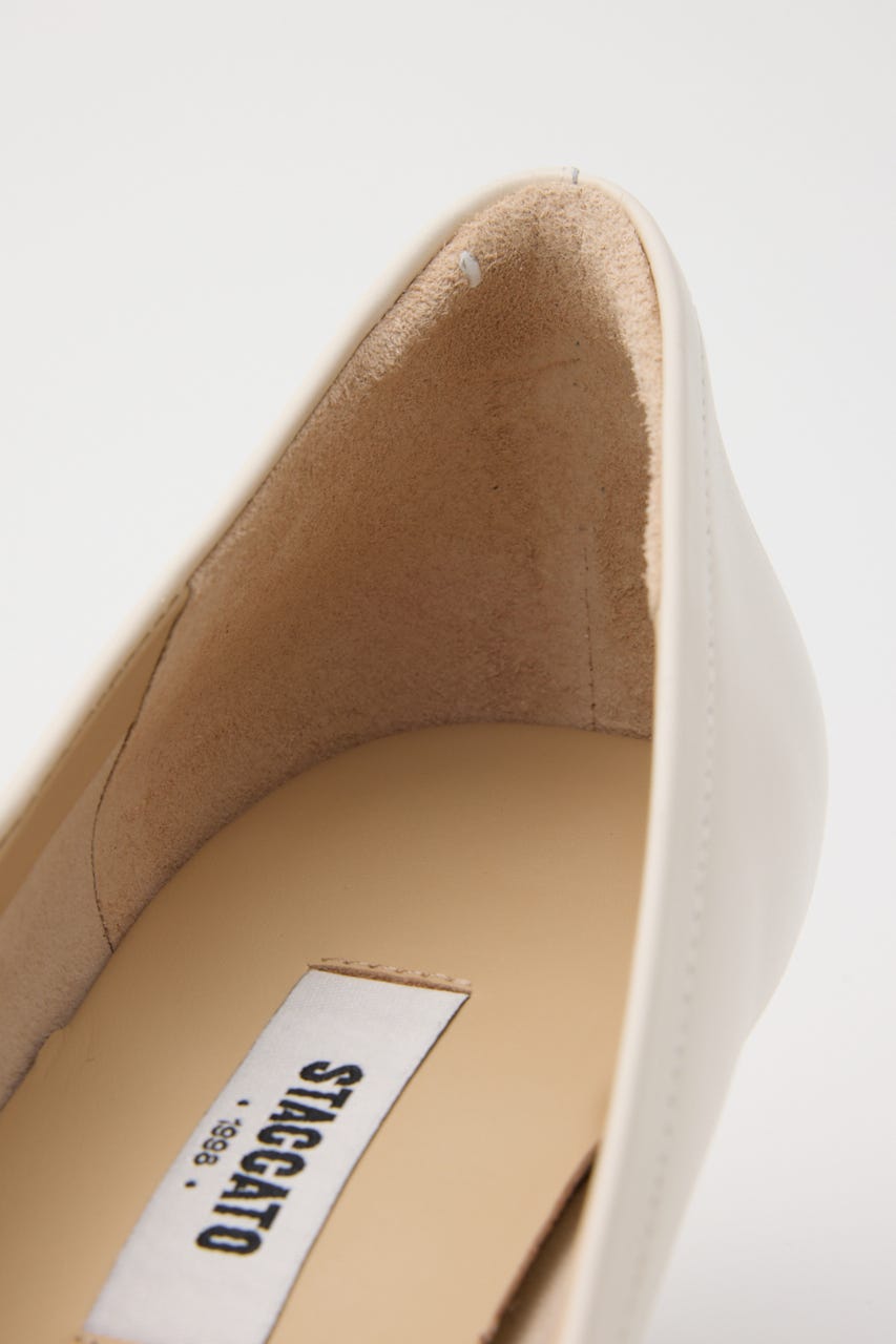 ソフティトーンパンプス WHT 22.5cm