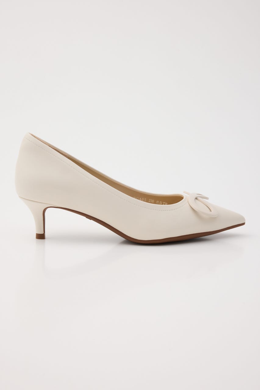 ソフティトーンパンプス WHT 22.5cm