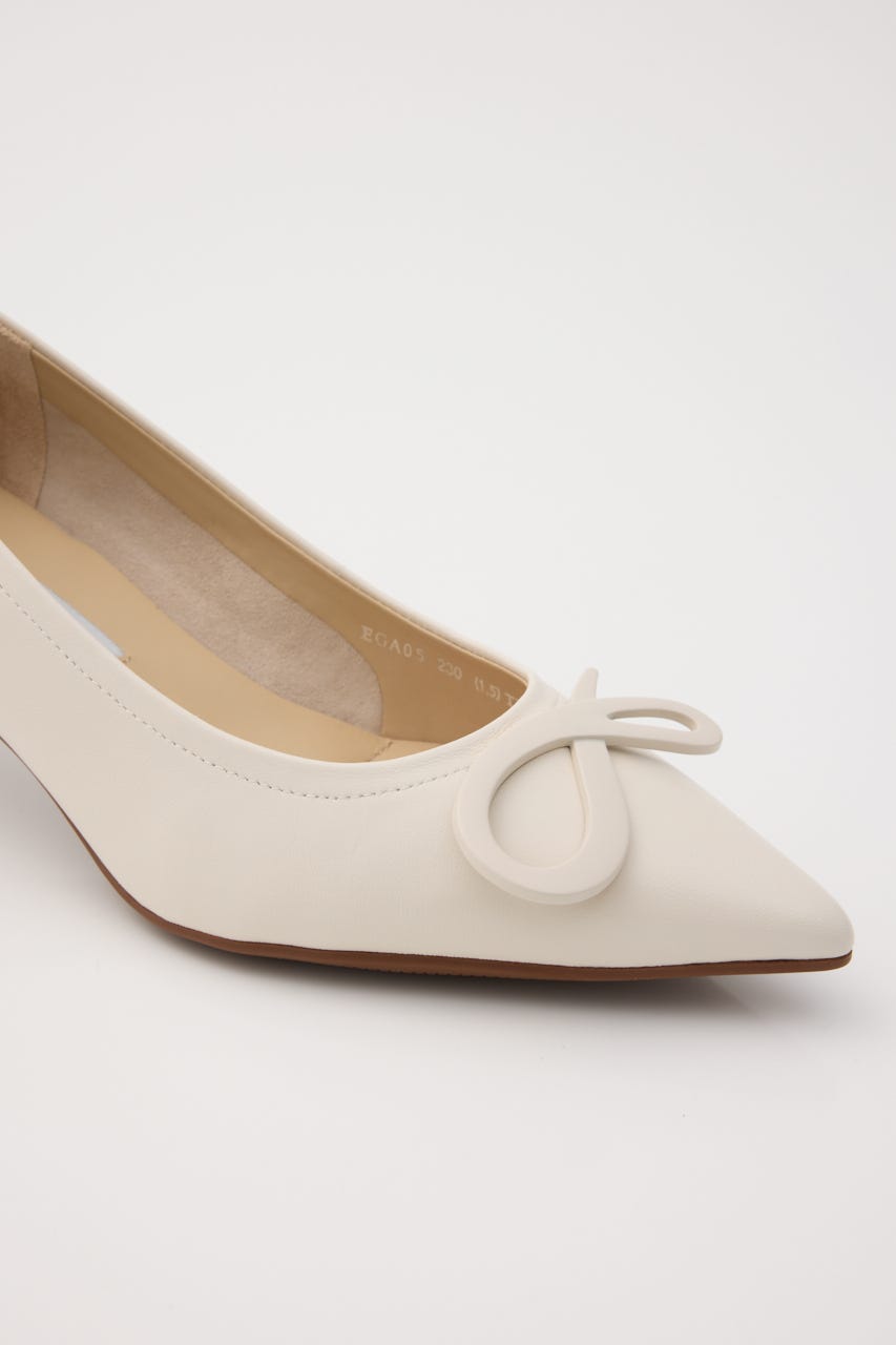 ソフティトーンパンプス WHT 22.5cm