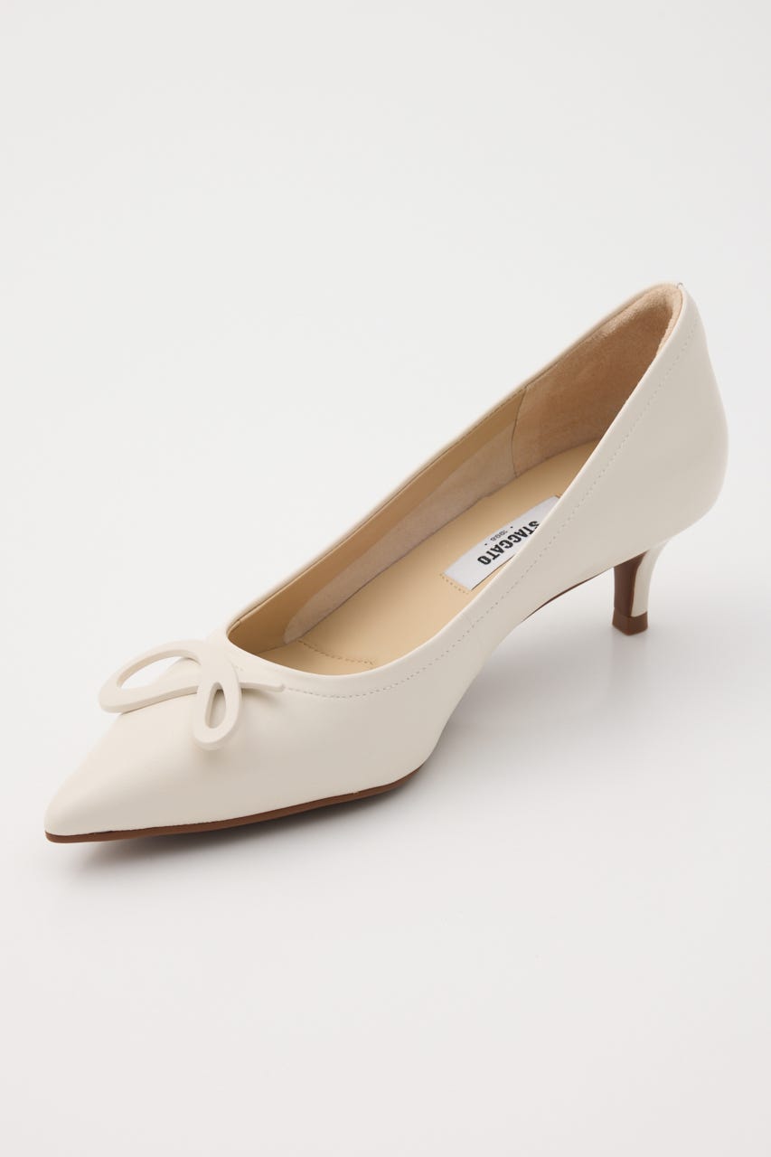 ソフティトーンパンプス WHT 22.5cm