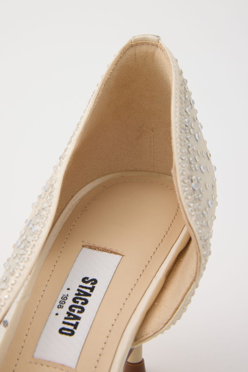 ダイヤオルセーパンプス ECRU 24.0cm