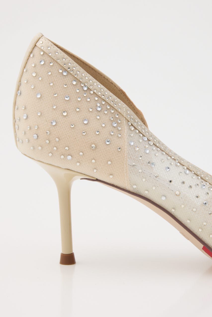 ダイヤオルセーパンプス ECRU 24.0cm