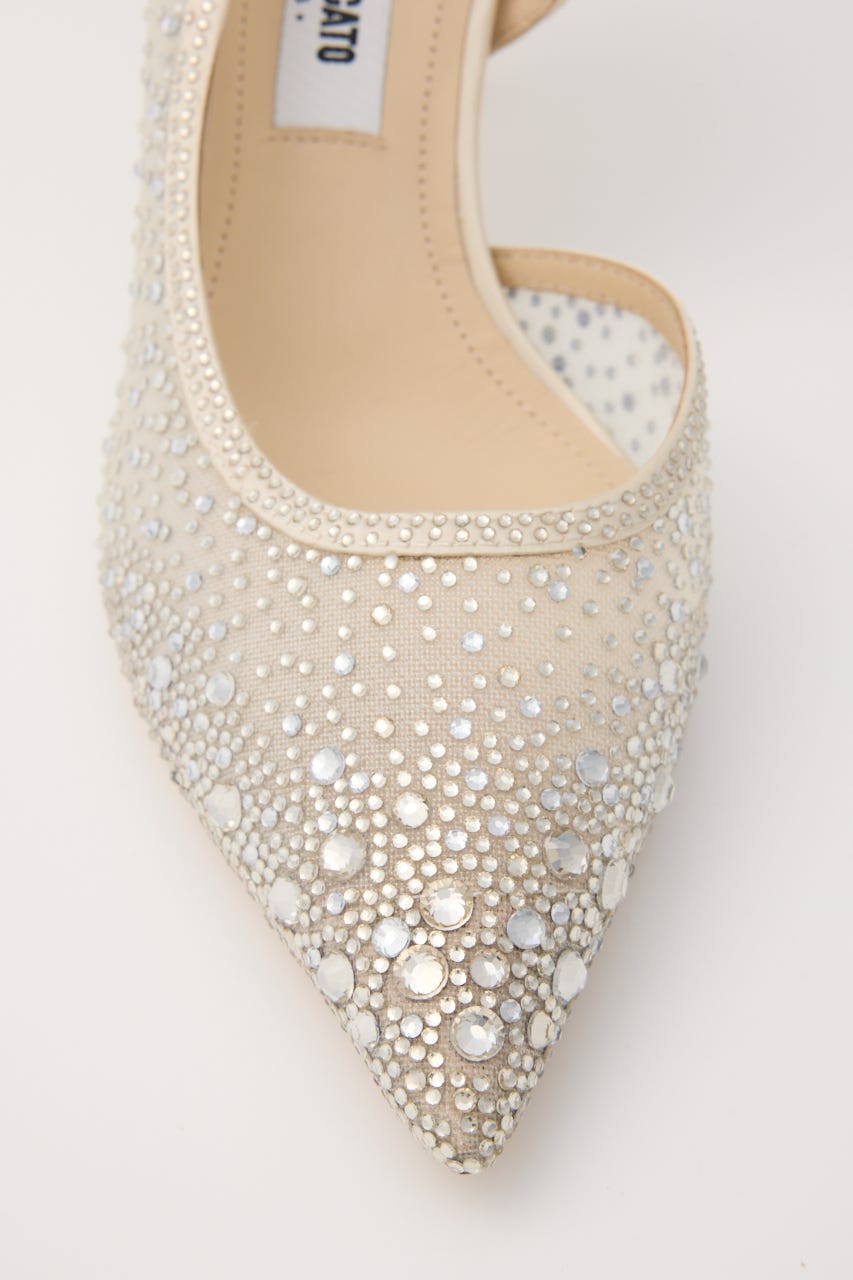 ダイヤオルセーパンプス ECRU 24.0cm