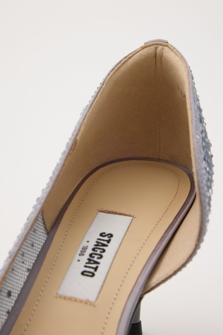 ダイヤオルセーパンプス GRY 22.5cm