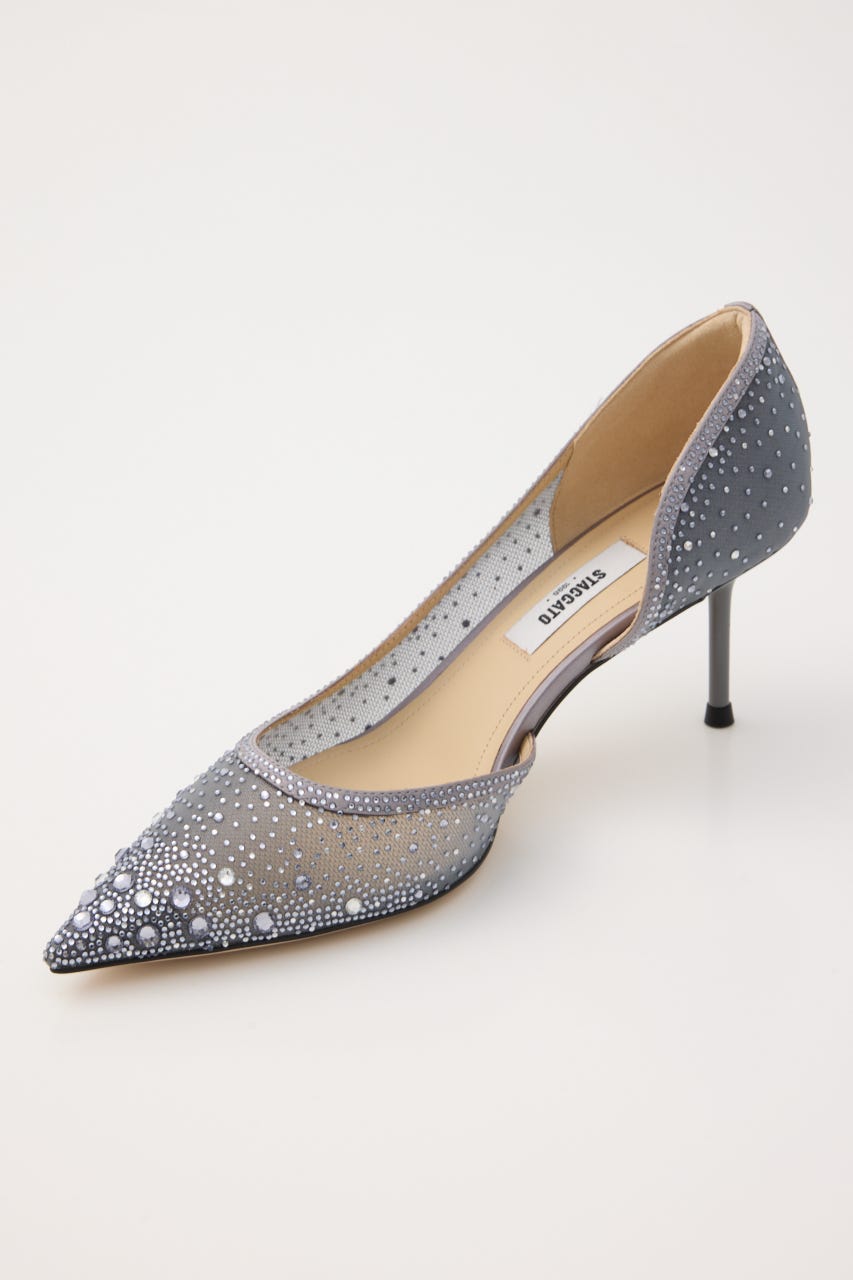 ダイヤオルセーパンプス GRY 22.5cm