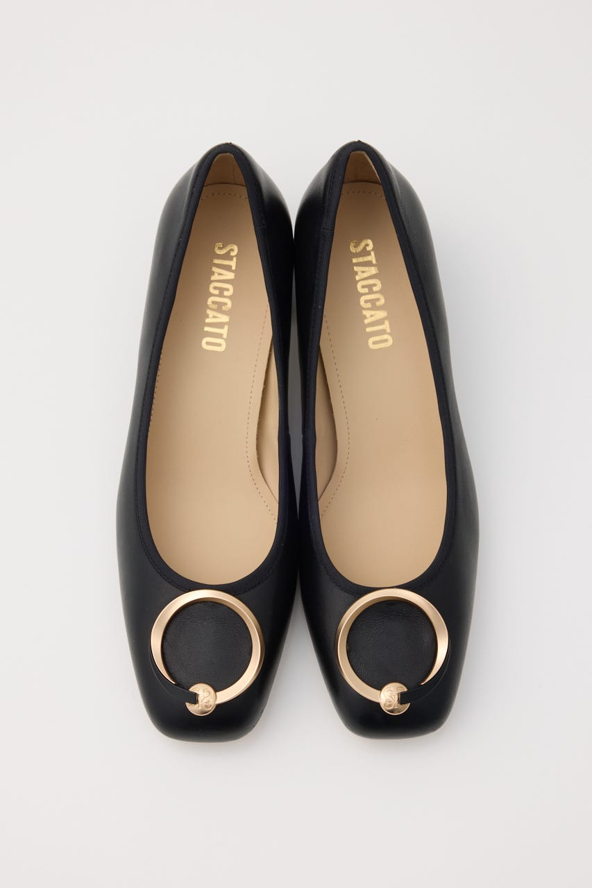 モナソフティバレエシューズ BLK 24.0cm