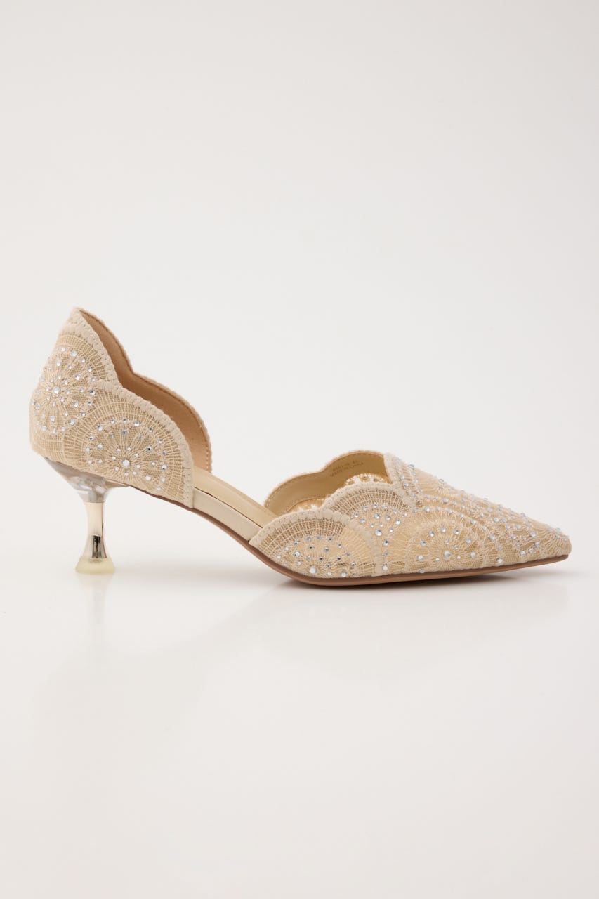 ドレストセパレートパンプス BEG 23.0cm