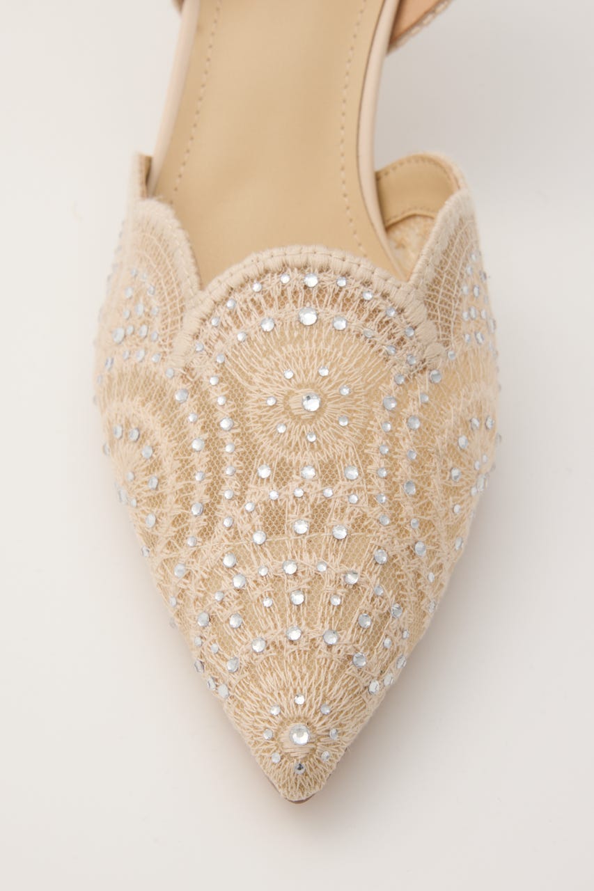 ドレストセパレートパンプス BEG 23.0cm