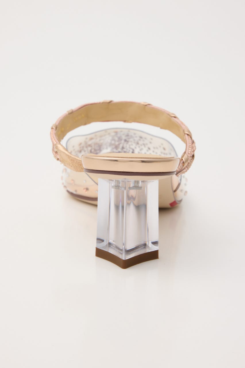 ダイヤヌーディークリアミュール P.GLD 23.0cm