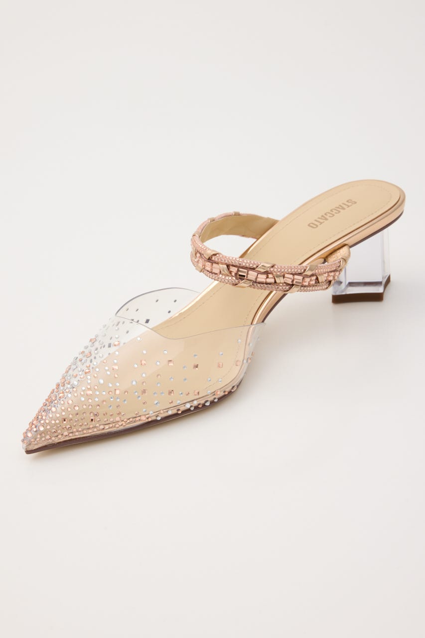 ダイヤヌーディークリアミュール P.GLD 23.0cm