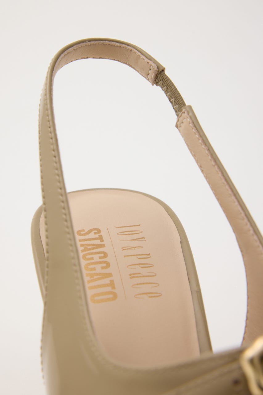 スリングアジャストパンプス L/GREIGE 23.5cm