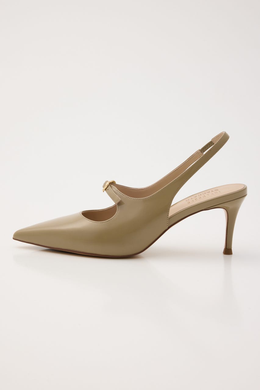 スリングアジャストパンプス L/GREIGE 23.5cm