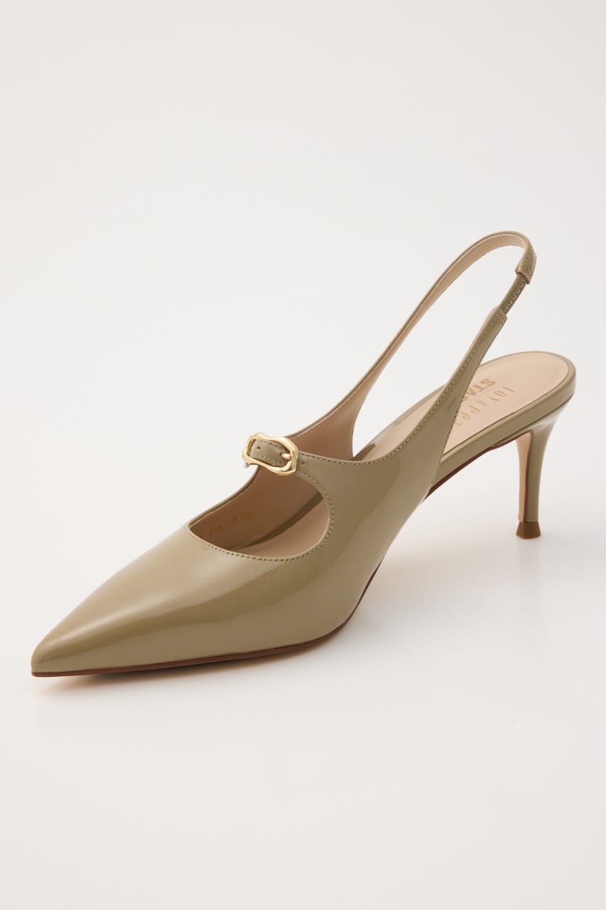 スリングアジャストパンプス L/GREIGE 23.5cm