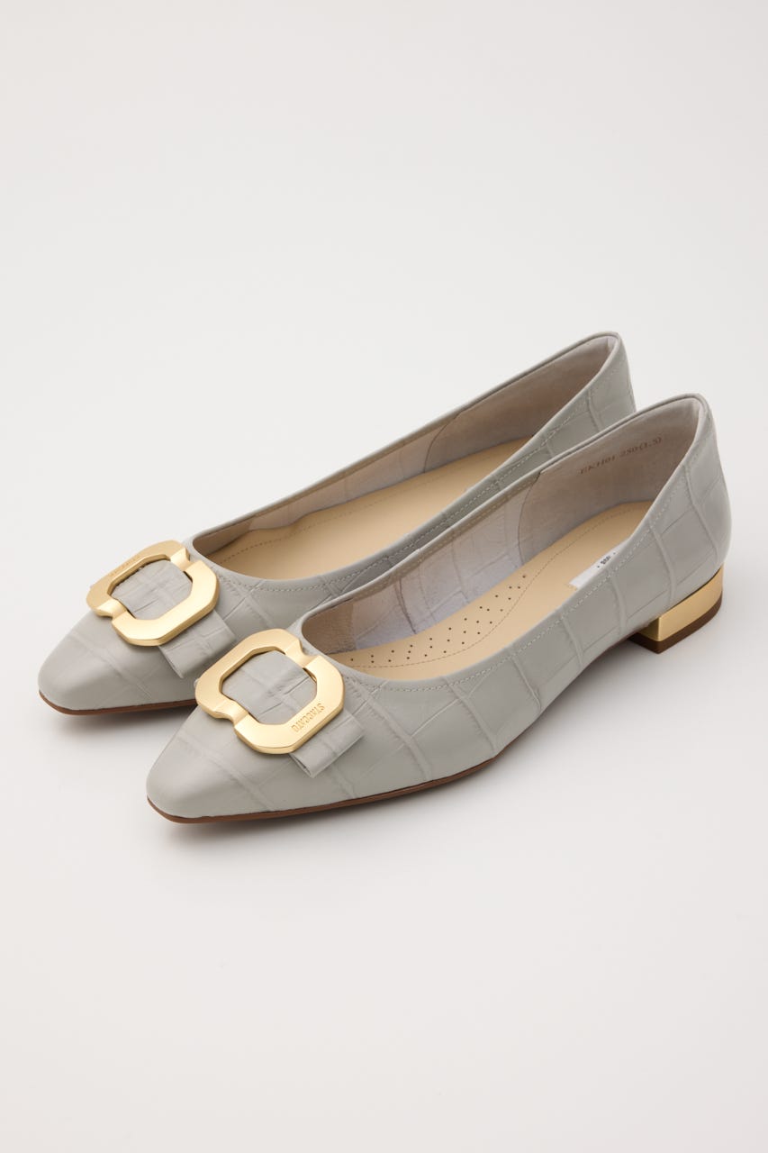 シヌアエンボスフラット GRY 23.5cm