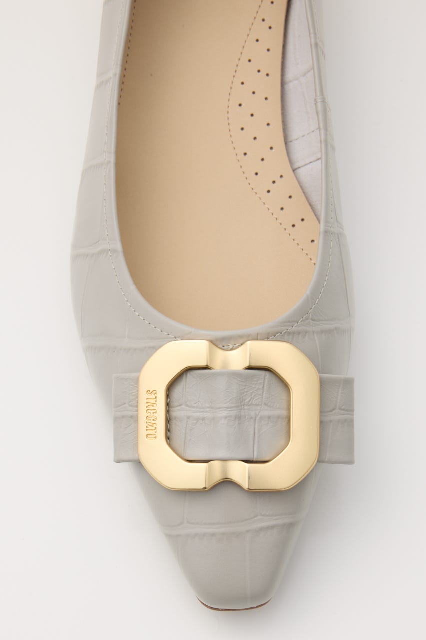 シヌアエンボスフラット GRY 23.5cm