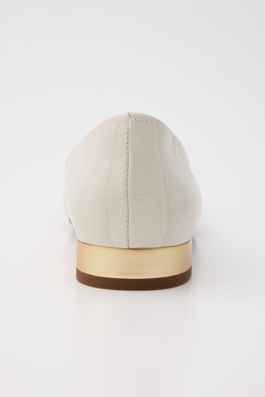 シヌアエンボスフラット WHT 23.0cm