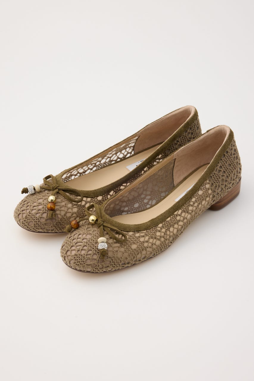 クロシェエスパドリーユフラット KHA 24.0cm