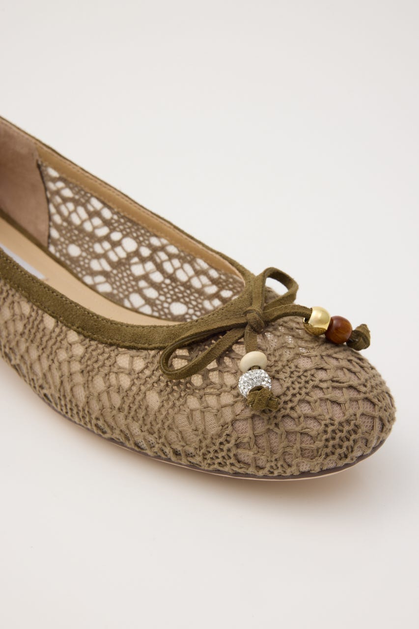 クロシェエスパドリーユフラット KHA 24.0cm