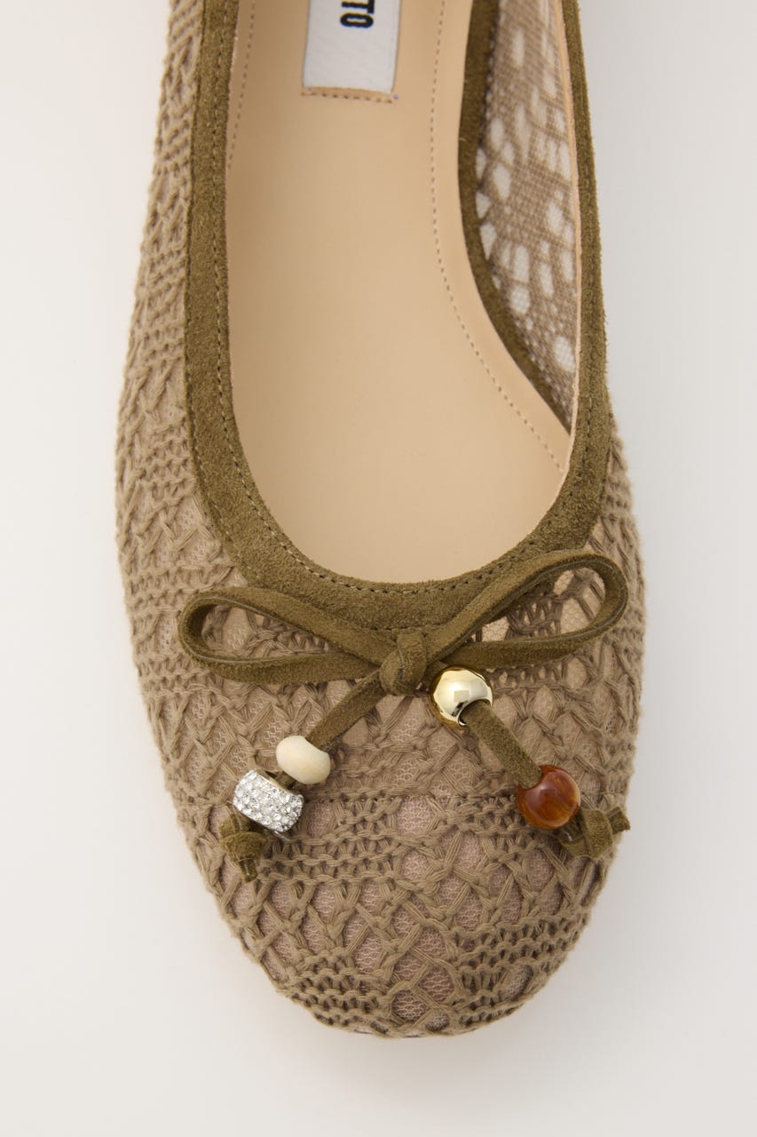 クロシェエスパドリーユフラット KHA 24.0cm