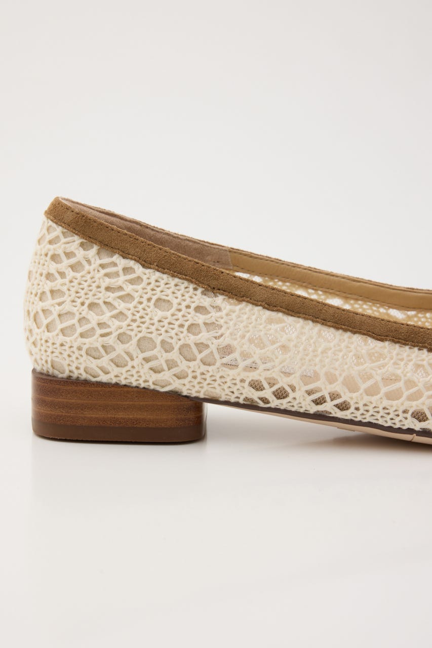 クロシェエスパドリーユフラット WHT 24.0cm