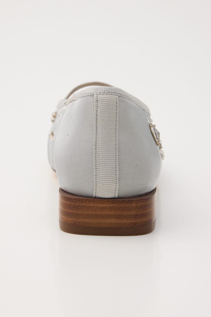 エンブロイドメッシュフラット GRY 23.5cm