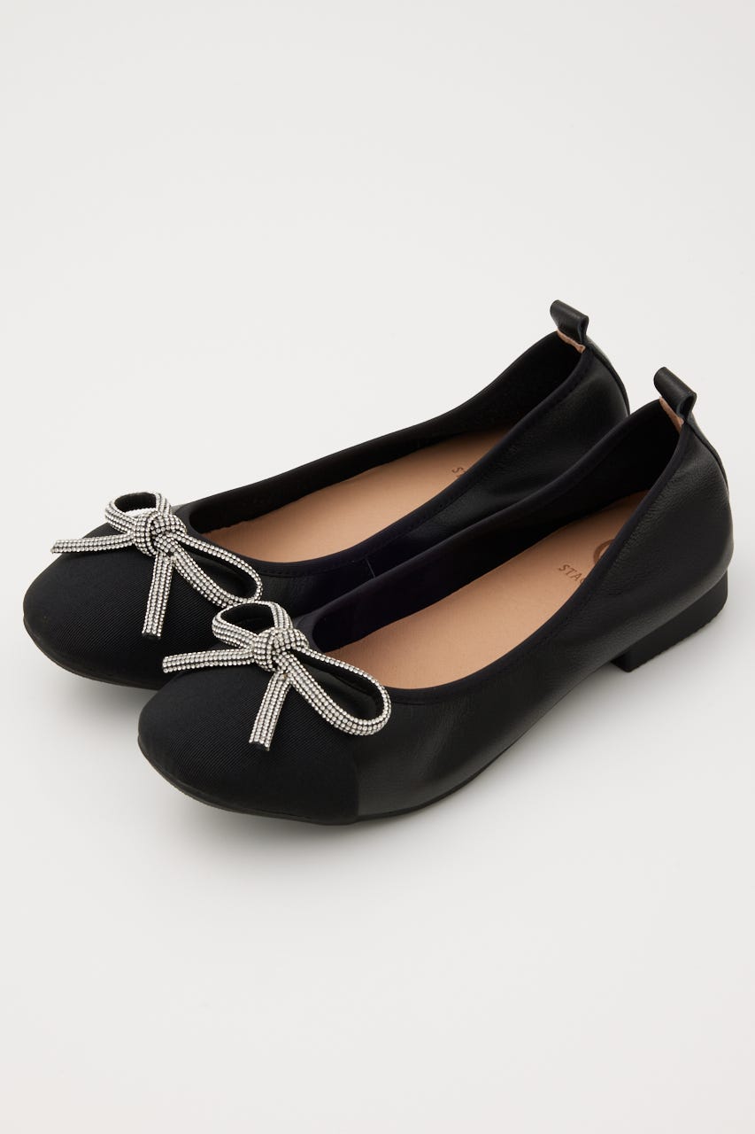 エリーゼバレエシューズ BLK 25.0cm