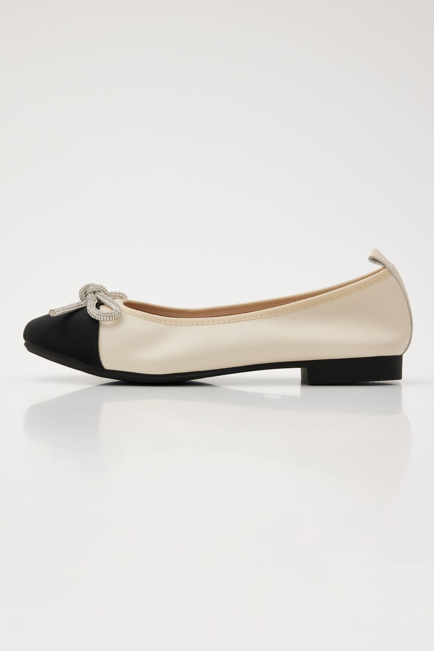 エリーゼバレエシューズ 柄WHT 23.5cm