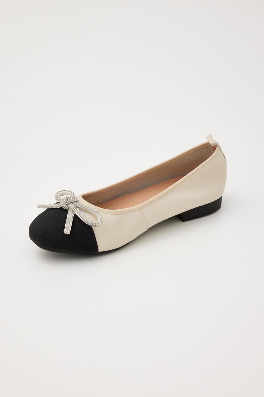 エリーゼバレエシューズ 柄WHT 23.5cm