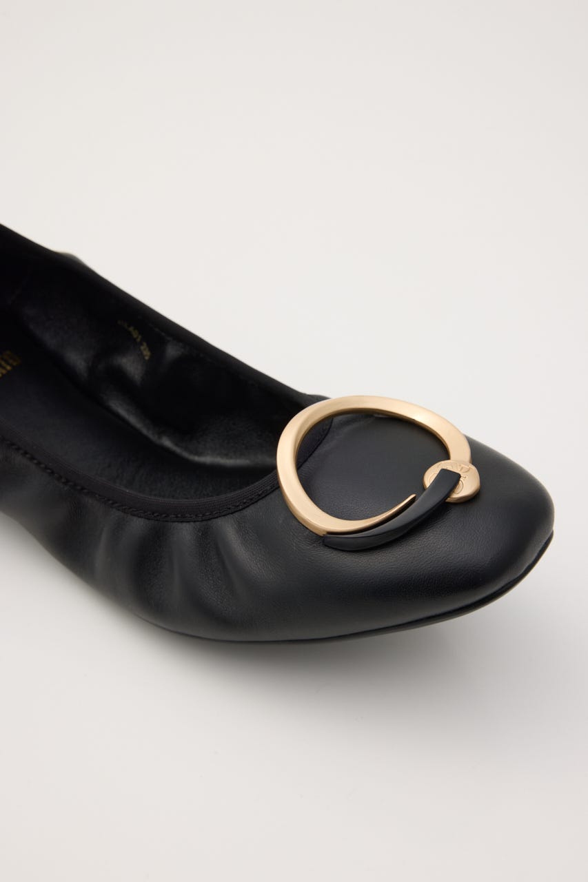 モナソフティバレエシュウーズ BLK 23.5cm