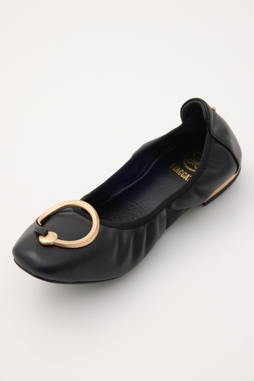 モナソフティバレエシュウーズ BLK 23.5cm