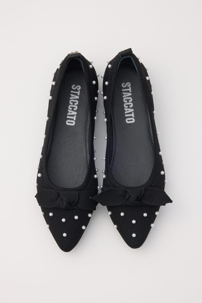 マーリーライトバレエシューズ BLK 23.0cm