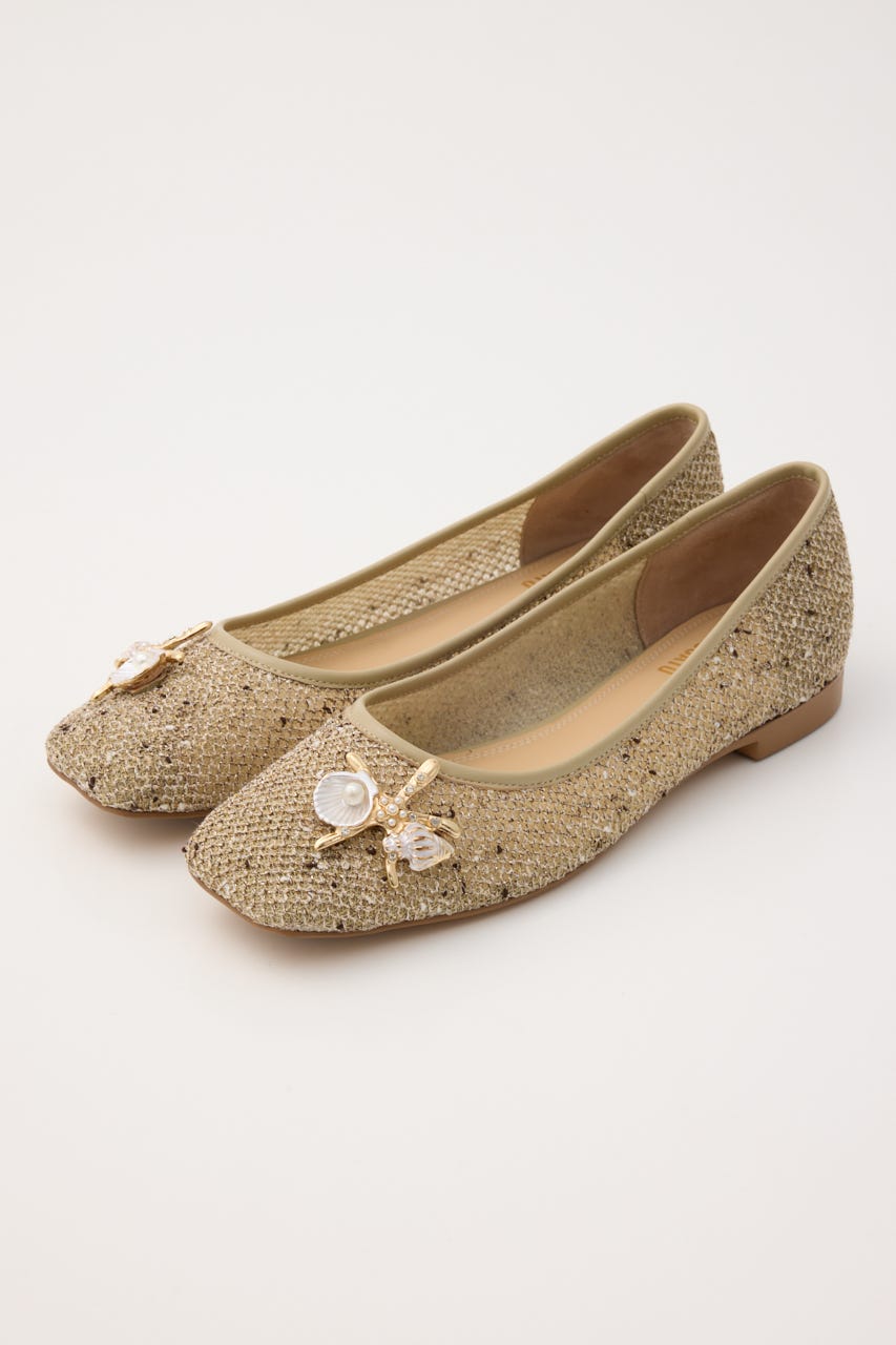 マリンフラットショーズ M/BEG 24.5cm